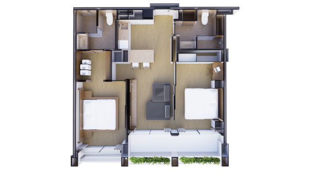 2 BR